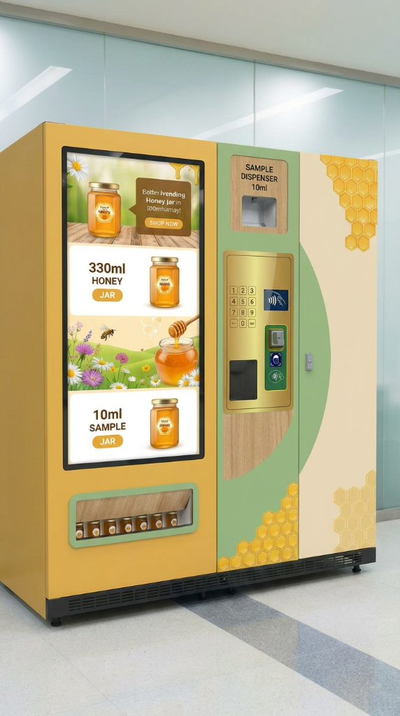 Honey Vending Machine - ماكينة بيع العسل